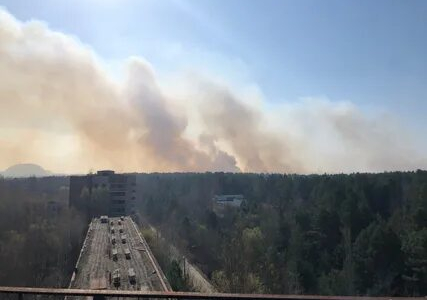 Чернобыль продолжает гореть: пожар дошел до Припяти